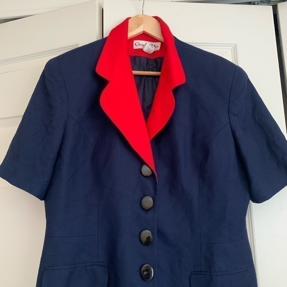 CHRISTIAN DIOR  vest blazer - Picture 5 of 12